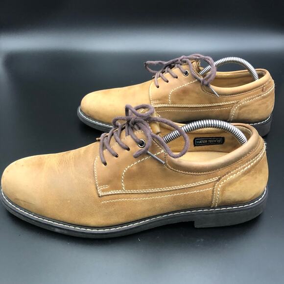 Hawkins Traveller Brown Leather Oxford, Men\'s Size 9/EUR 42.5 main image 7